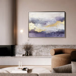 Abstract 379 Canvas Art 18" x 24" / 45 x 60 cm / Black