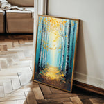 Landscape 379 Canvas Art 18" x 24" / 45 x 60 cm / Black