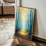 Landscape 379 Canvas Art 18" x 24" / 45 x 60 cm / Black