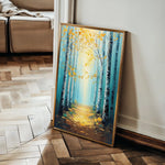 Landscape 379 Canvas Art 60 x 40 cm / Black