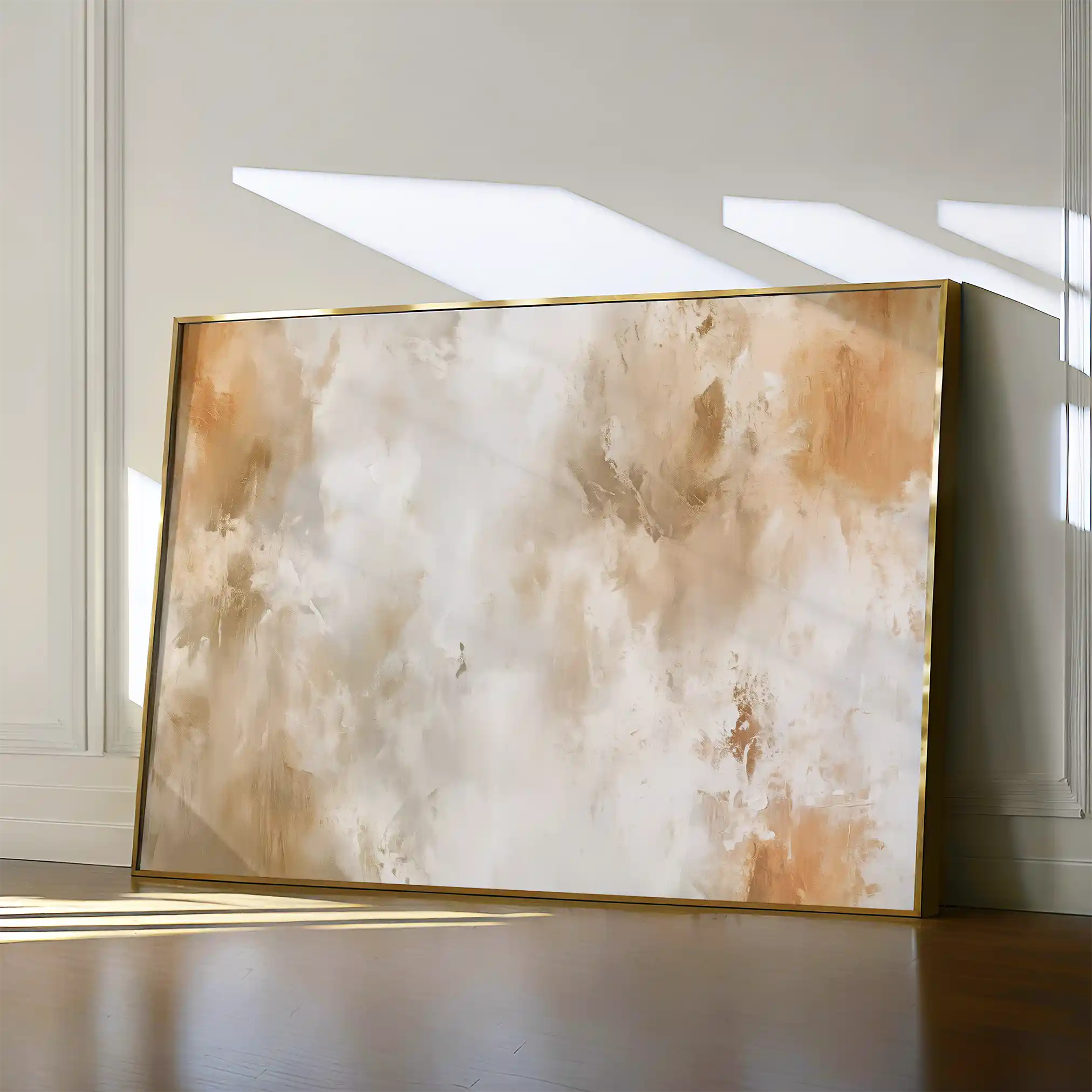 Abstract 380 Canvas Art 18" x 24" / 45 x 60 cm / Black