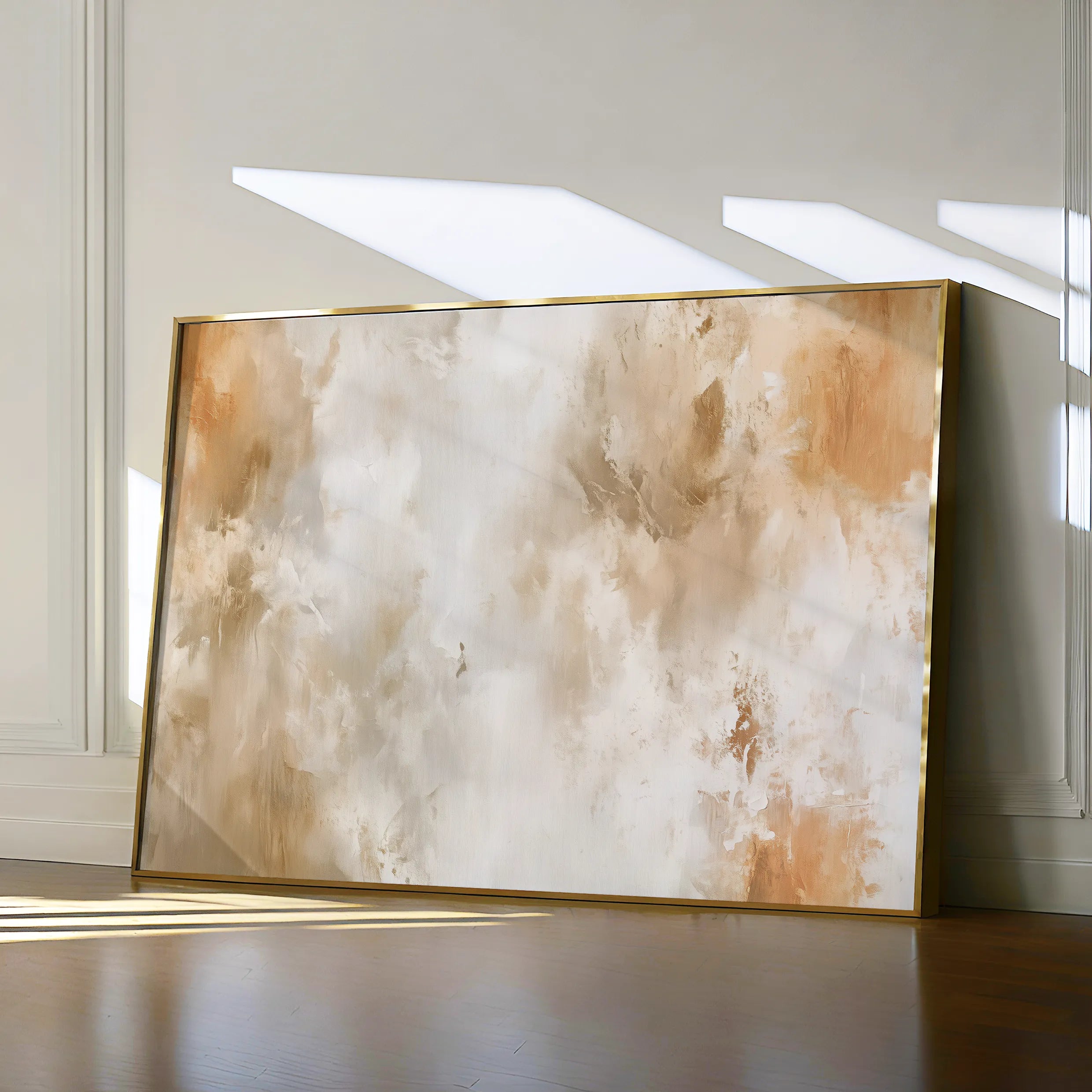 Abstract 380 Canvas Art 18" x 24" / 45 x 60 cm / Black
