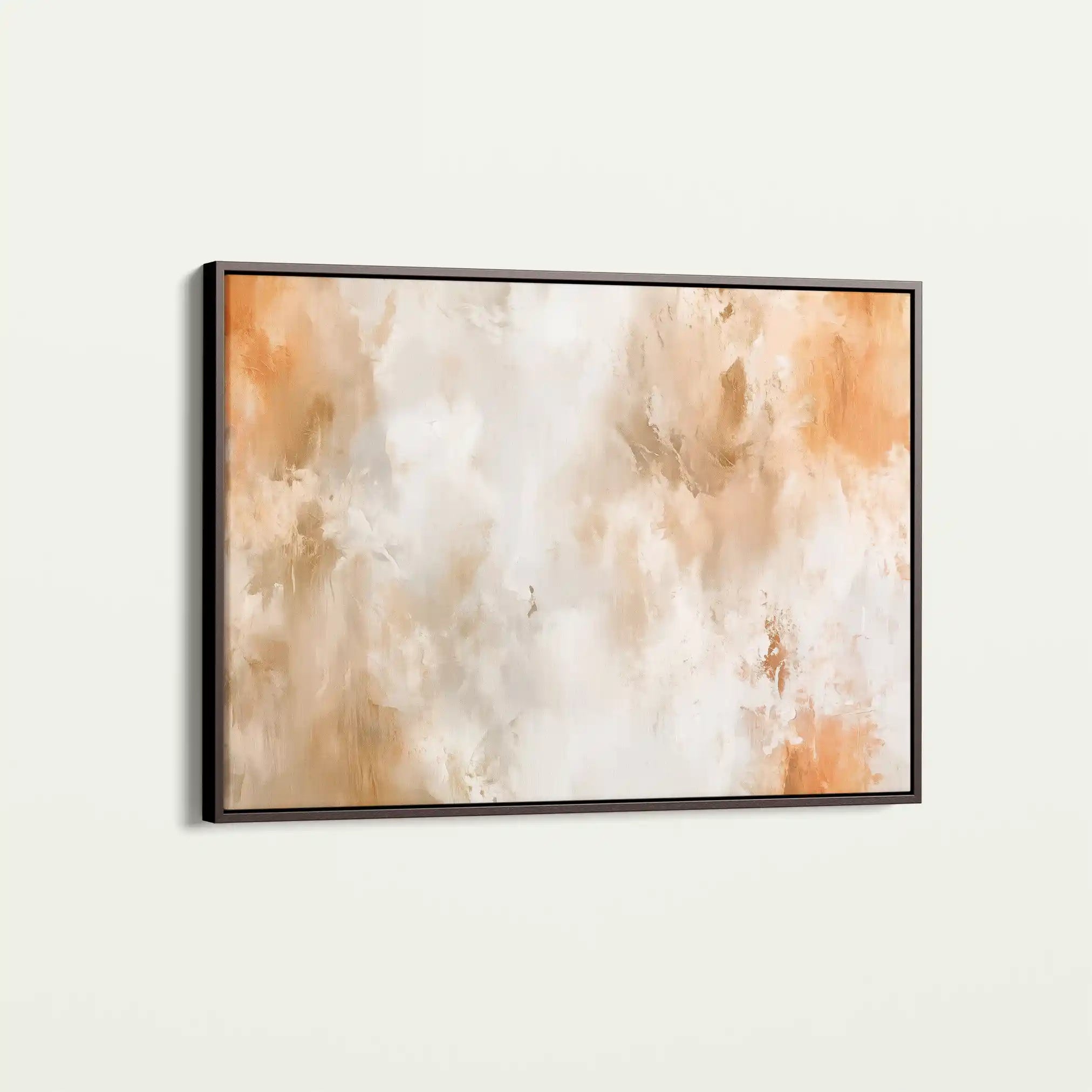 Abstract 380 Canvas Art 18" x 24" / 45 x 60 cm / Black