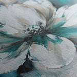 Floral 381 Canvas Art 18" x 24" / 45 x 60 cm / Black