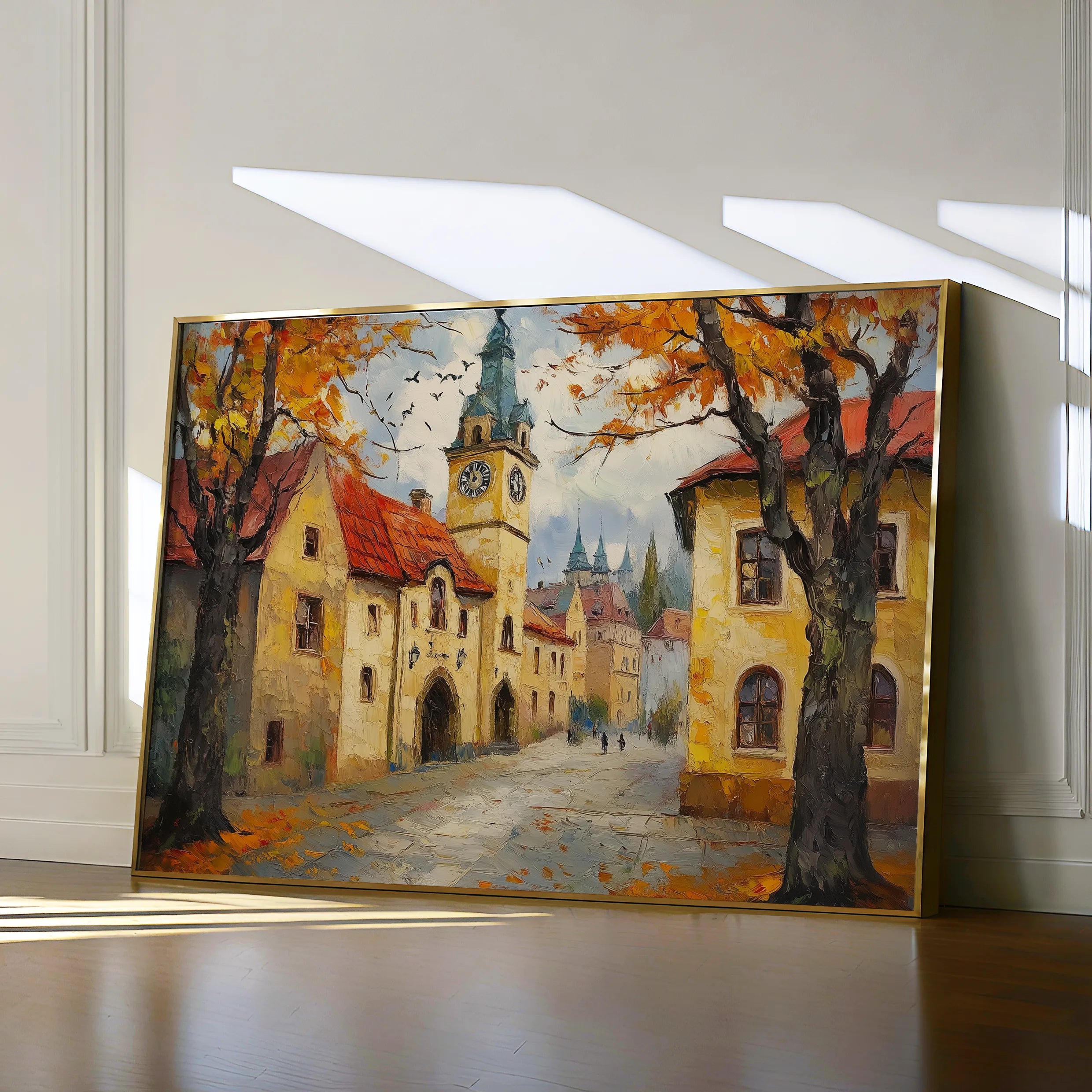 Landscape 381 Canvas Art 18" x 24" / 45 x 60 cm / Black