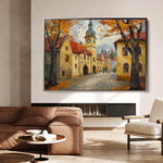Landscape 381 Canvas Art 18" x 24" / 45 x 60 cm / Black