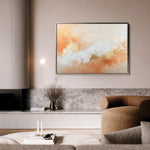 Abstract 382 Canvas Art 18" x 24" / 45 x 60 cm / Black
