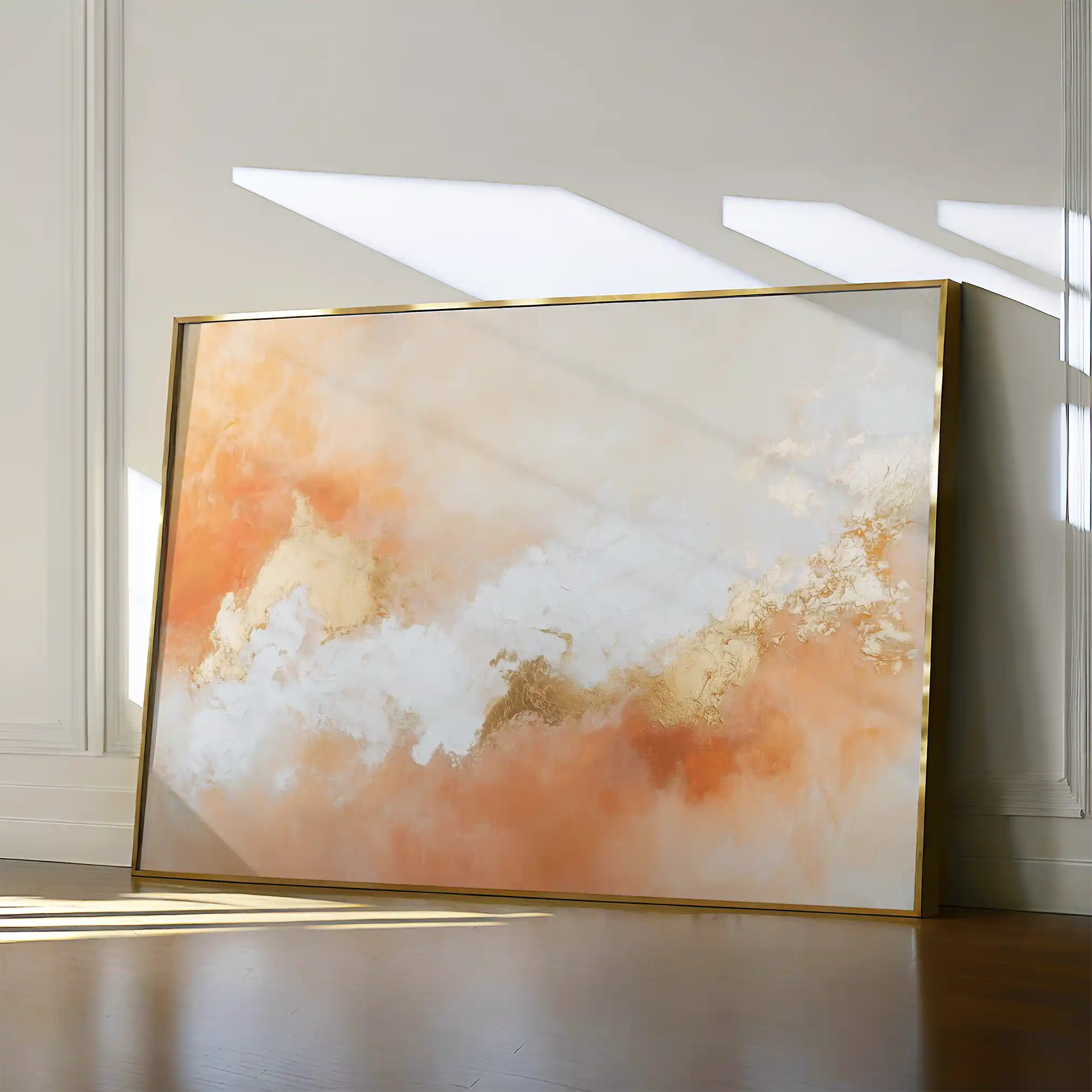 Abstract 382 Canvas Art 60 x 40 cm / Black