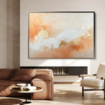 Abstract 382 Canvas Art 60 x 40 cm / Black