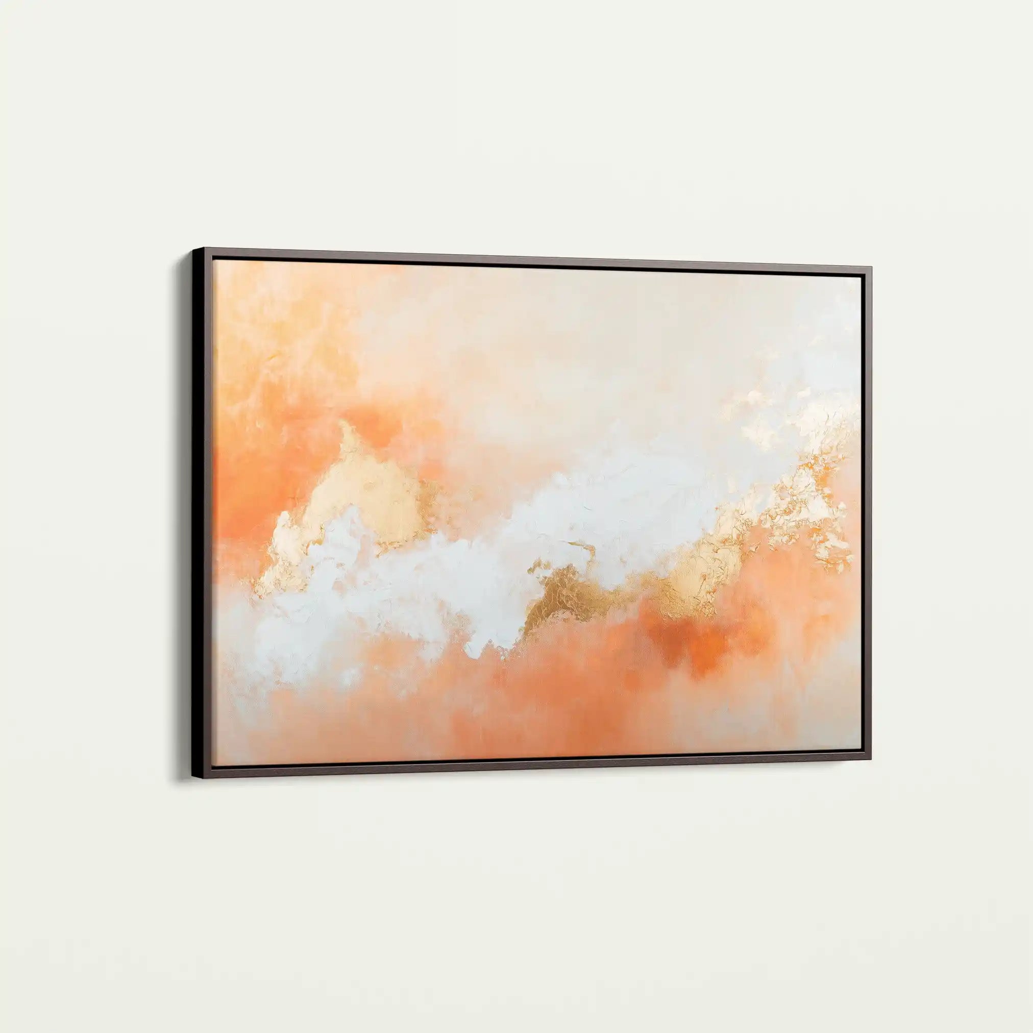Abstract 382 Canvas Art 60 x 40 cm / Black