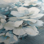 Floral 382 Canvas Art 18" x 24" / 45 x 60 cm / Black