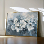 Floral 382 Canvas Art 60 x 40 cm / Black