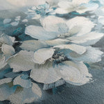 Floral 382 Canvas Art 60 x 40 cm / Black