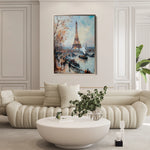 Landscape 382 Canvas Art 18" x 24" / 45 x 60 cm / Black