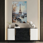 Landscape 382 Canvas Art 18" x 24" / 45 x 60 cm / Black