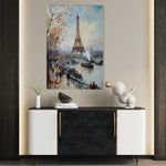 Landscape 382 Canvas Art 60 x 40 cm / Black