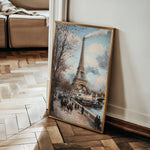 Landscape 383 Canvas Art 18" x 24" / 45 x 60 cm / Black