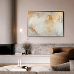 Abstract 384 Canvas Art 18" x 24" / 45 x 60 cm / Black