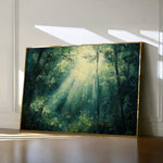 Landscape 384 Canvas Art 18" x 24" / 45 x 60 cm / Black