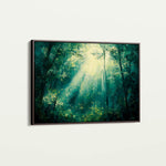 Landscape 384 Canvas Art 18" x 24" / 45 x 60 cm / Black