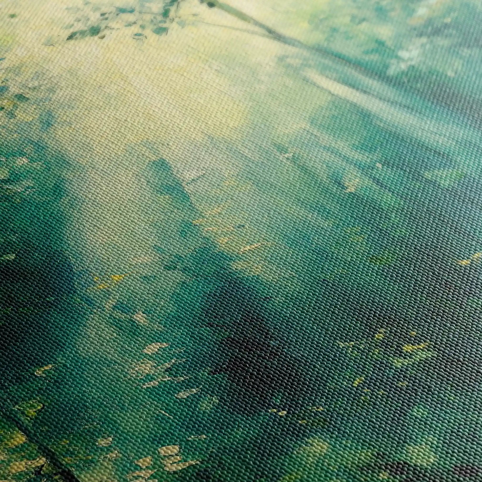 Landscape 384 Canvas Art 60 x 40 cm / Black