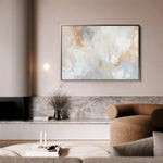 Abstract 385 Canvas Art 18" x 24" / 45 x 60 cm / Black