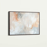Abstract 385 Canvas Art 18" x 24" / 45 x 60 cm / Black