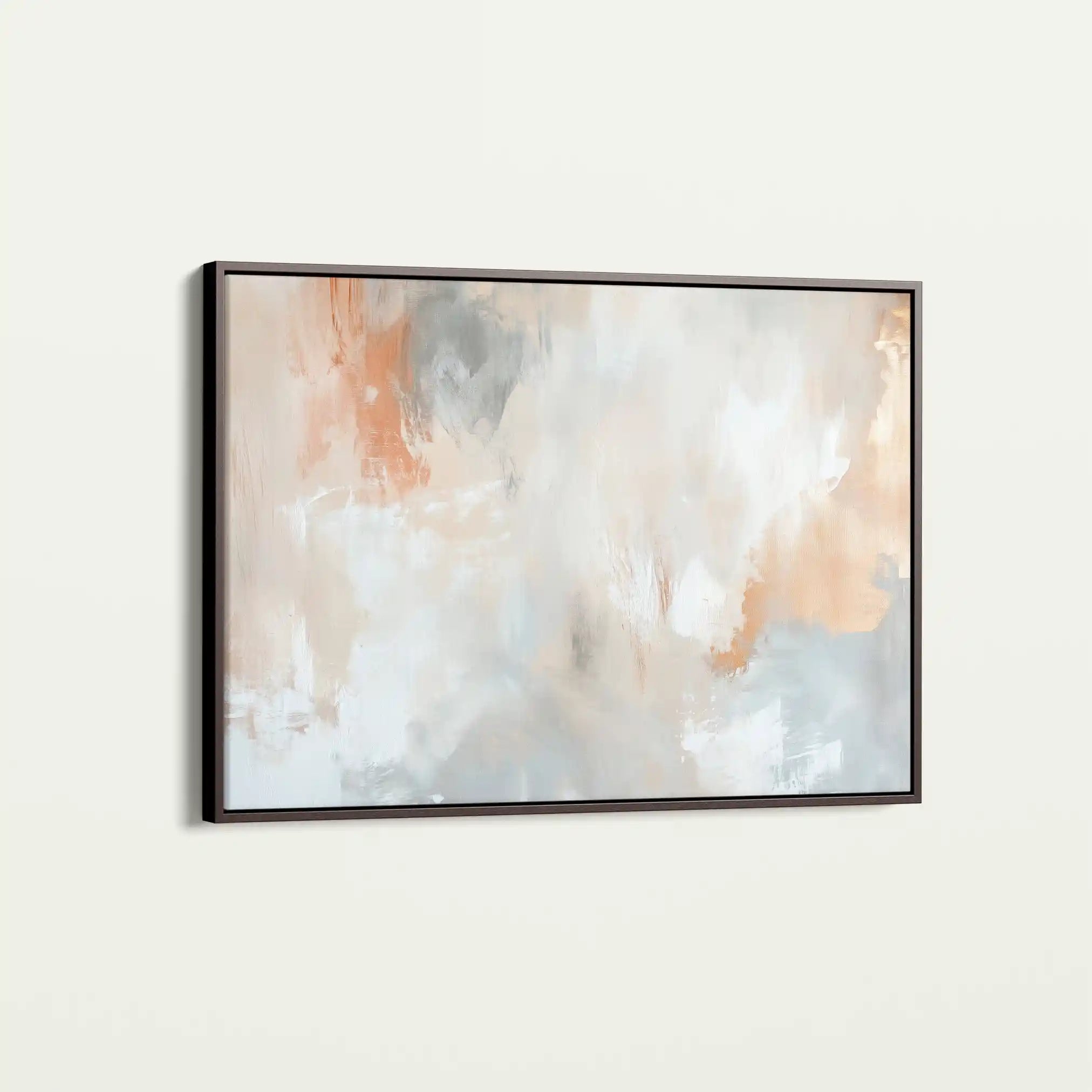 Abstract 385 Canvas Art 18" x 24" / 45 x 60 cm / Black