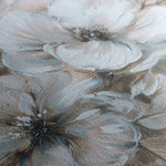 Floral 385 Canvas Art 18" x 24" / 45 x 60 cm / Black