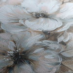 Floral 385 Canvas Art 60 x 40 cm / Black