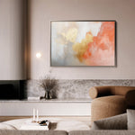 Abstract 386 Canvas Art 18" x 24" / 45 x 60 cm / Black