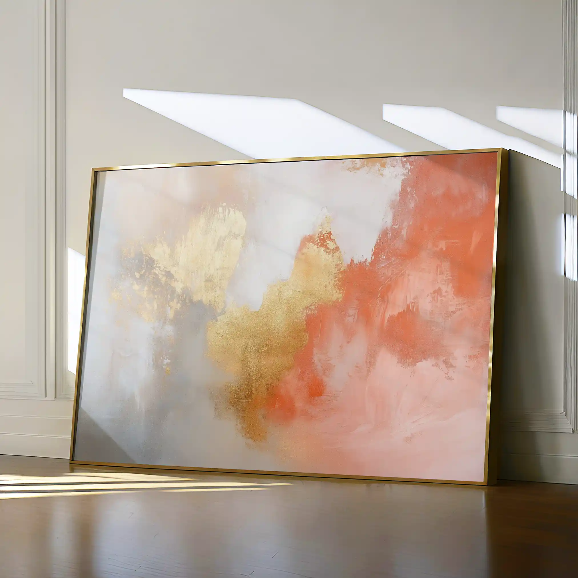 Abstract 386 Canvas Art 60 x 40 cm / Black