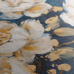 Floral 386 Canvas Art 60 x 40 cm / Black