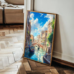 Landscape 386 Canvas Art 18" x 24" / 45 x 60 cm / Black