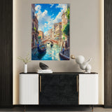 Landscape 386 Canvas Art 18" x 24" / 45 x 60 cm / Black