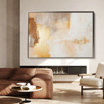 Abstract 387 Canvas Art 18" x 24" / 45 x 60 cm / Black