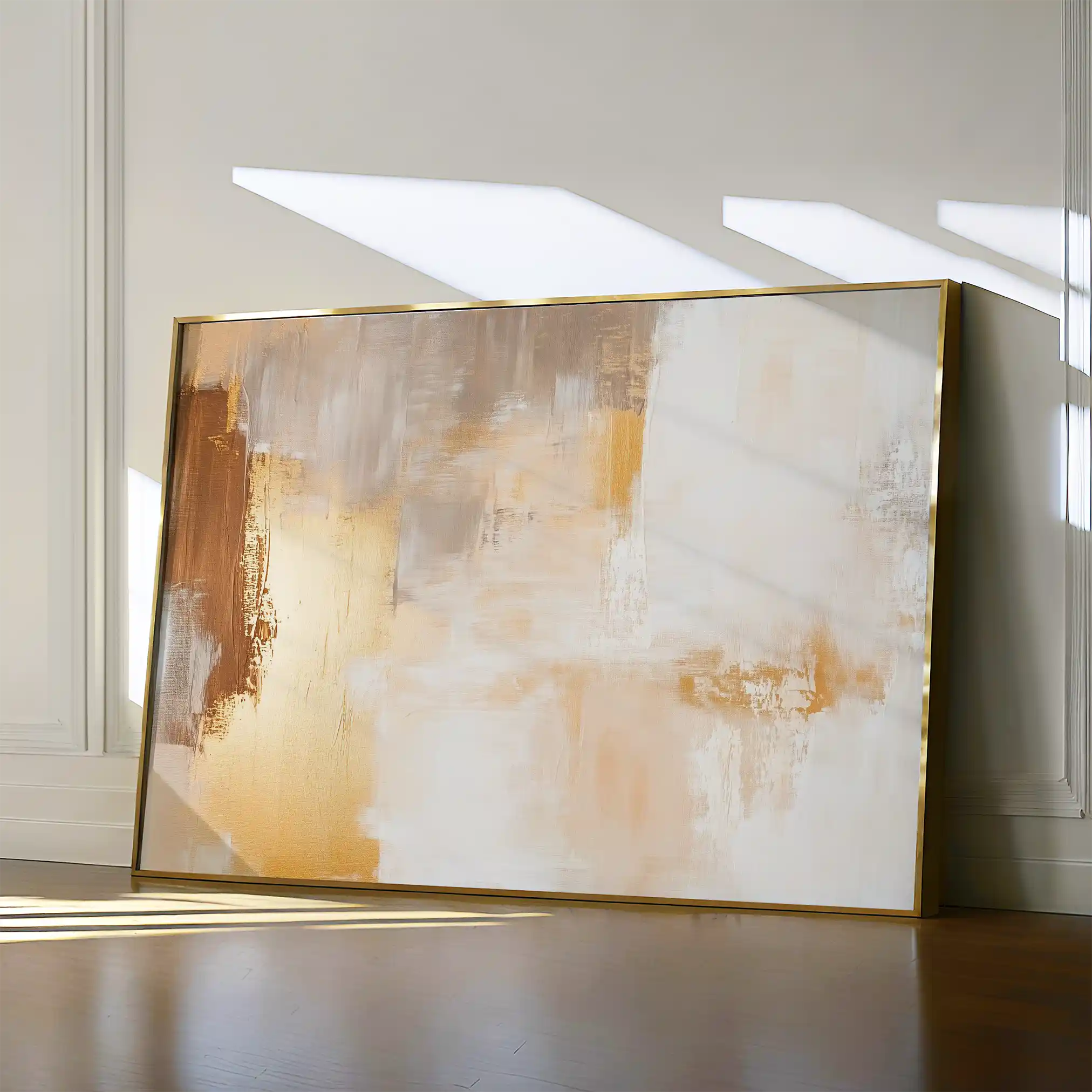 Abstract 387 Canvas Art 18" x 24" / 45 x 60 cm / Black