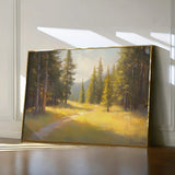 Landscape 387 Canvas Art 18" x 24" / 45 x 60 cm / Black