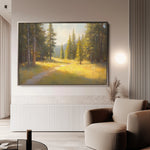 Landscape 387 Canvas Art 18" x 24" / 45 x 60 cm / Black