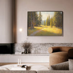 Landscape 387 Canvas Art 18" x 24" / 45 x 60 cm / Black