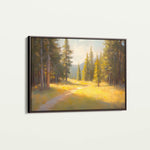 Landscape 387 Canvas Art 18" x 24" / 45 x 60 cm / Black