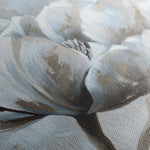 Floral 388 Canvas Art 18" x 24" / 45 x 60 cm / Black