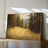 Landscape 388 Canvas Art 18" x 24" / 45 x 60 cm / Black