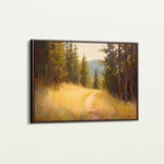 Landscape 388 Canvas Art 18" x 24" / 45 x 60 cm / Black