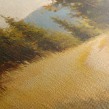 Landscape 388 Canvas Art 18" x 24" / 45 x 60 cm / Black