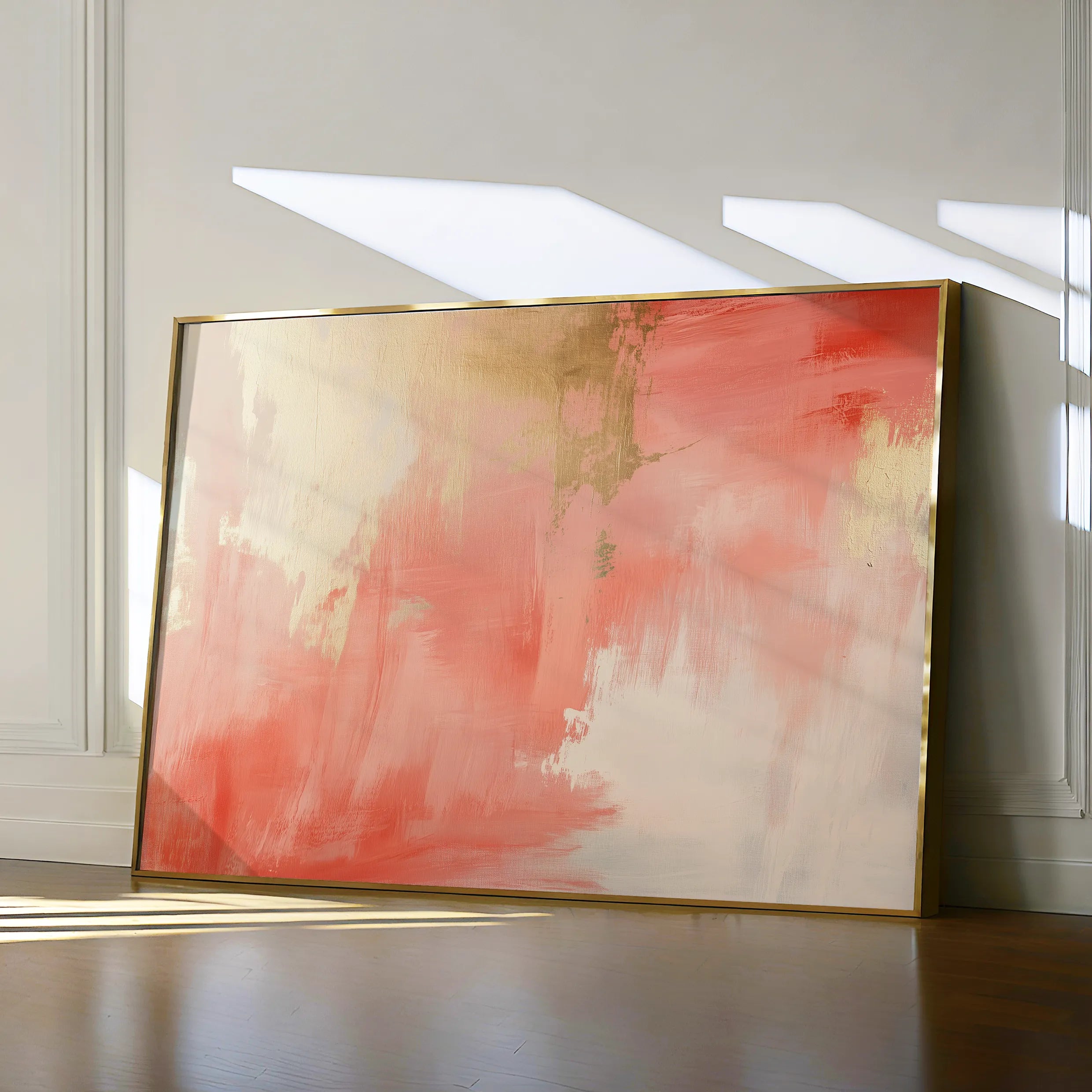 Abstract 389 Canvas Art 18" x 24" / 45 x 60 cm / Black