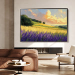Landscape 389 Canvas Art 18" x 24" / 45 x 60 cm / Black