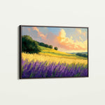 Landscape 389 Canvas Art 18" x 24" / 45 x 60 cm / Black
