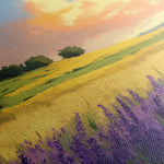 Landscape 389 Canvas Art 18" x 24" / 45 x 60 cm / Black
