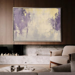 Abstract 390 Canvas Art 18" x 24" / 45 x 60 cm / Black